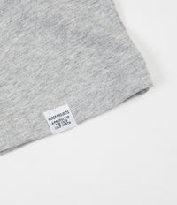 Norse Projects Niels Coordinates Logo T-Shirt - Light Grey Melange thumbnail