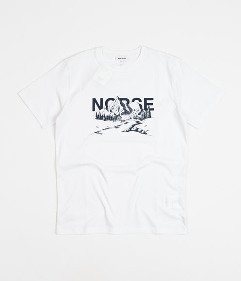 Norse Projects Niels Mountain T-Shirt - White