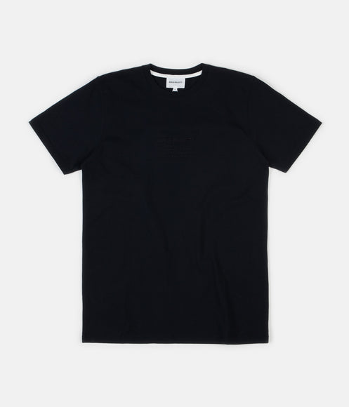 Norse Projects Niels Norse Projects Logo T-Shirt - Dark Navy