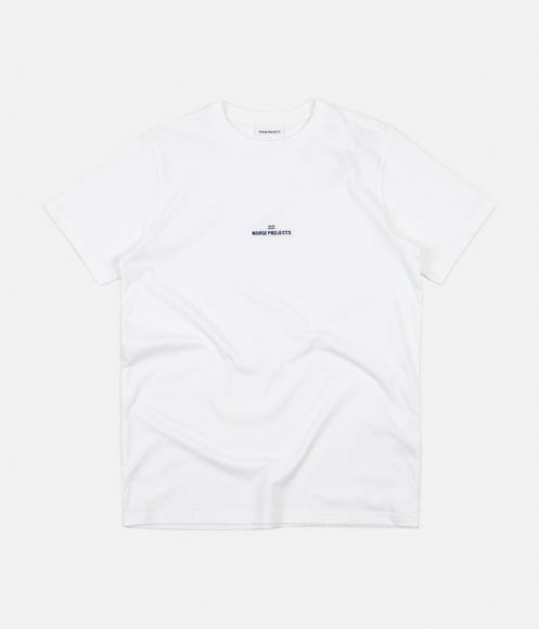 Norse Projects Niels Wave Logo T-Shirt - White