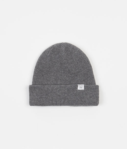 Norse Projects Norse Beanie - Grey Melange