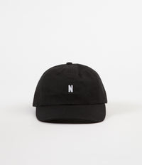 Norse Projects Norse Sports Cap - Black thumbnail