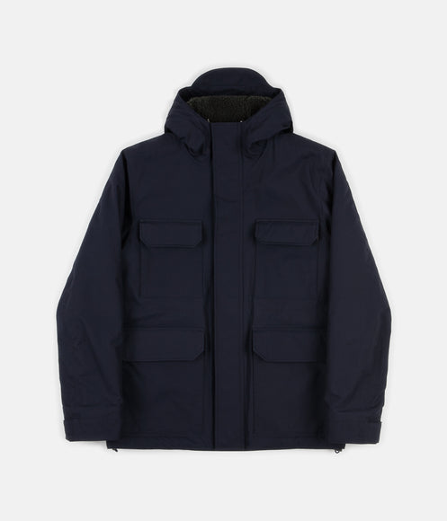 Norse Projects Nunk Cambric Cotton Jacket - Dark Navy