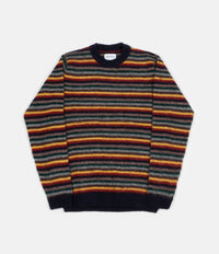 Norse Projects Sigfred Brushed Stripe Knit Jumper - Multi Colour thumbnail