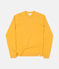 Norse Projects Sigfred Dry Cotton Knitted Sweatshirt - Sunrise Yellow thumbnail