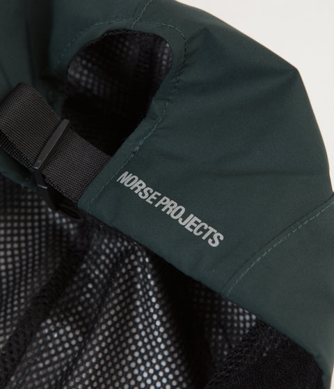 Norse Projects Technical Sports Cap in Deep Sea Green