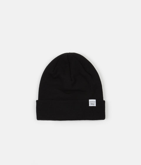 Norse Projects Top Beanie in Black