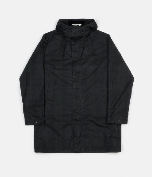 Norse Projects Trondheim Waxed Cotton Jacket - Black Watch Check