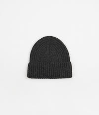 Norse Projects Twist Beanie - Charcoal Melange thumbnail