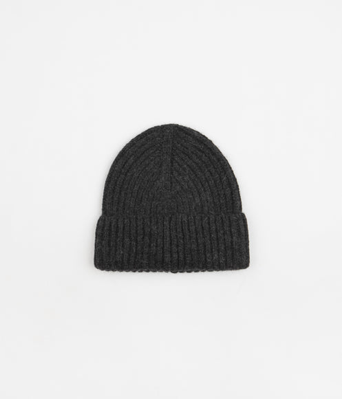 Norse Projects Twist Beanie - Charcoal Melange