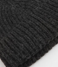 Norse Projects Twist Beanie - Charcoal Melange thumbnail