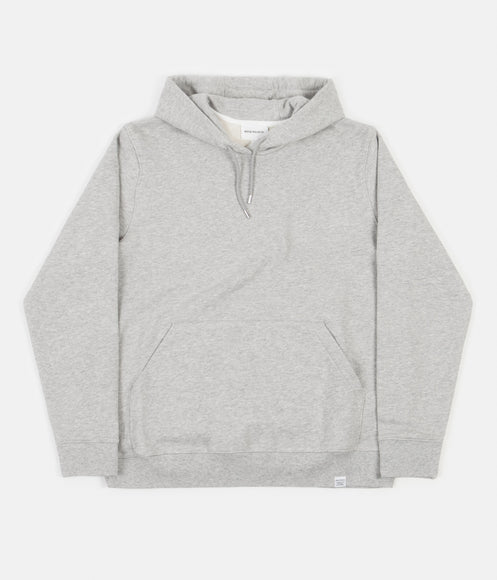 Norse Projects Vagn Classic Hoodie - Light Grey Melange