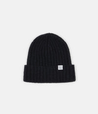 Norse Projects Wide Rib Beanie - Dark Navy thumbnail