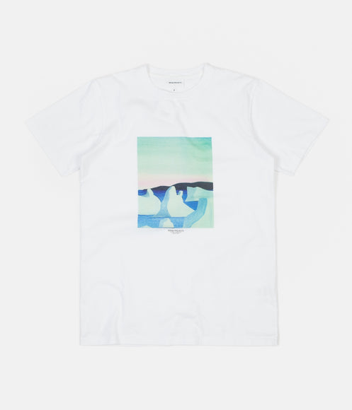 Norse Projects x Daniel Frost Icebergs T-Shirt - White