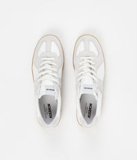 Novesta All Leather German Army Trainer Shoes - White / 003 Transparent thumbnail