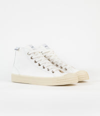 Novesta Star Dribble Contrast Stitching Shoes - 10 White / 20 Grey / 106 Ecru thumbnail