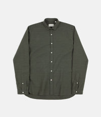 Oliver Spencer Clerkenwell Tab Shirt - East Green thumbnail