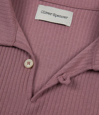 Oliver Spencer Hawthorn Polo Shirt - Elms Pink thumbnail