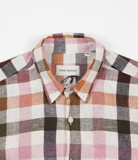 Oliver Spencer New York Special Shirt - Whitley Pink Multi thumbnail