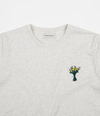 Oliver Spencer Wild Flower Embroidery T-Shirt - Warren Oatmeal thumbnail