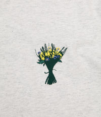 Oliver Spencer Wild Flower Embroidery T-Shirt - Warren Oatmeal thumbnail