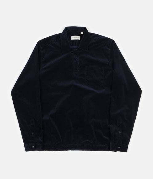 Oliver Spencer Yarmouth Shirt - Cord Navy