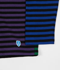 Orcival Stripe Long Sleeve T-Shirt - Harlequin Purple thumbnail