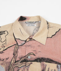 Our Legacy Box Short Sleeve Shirt - Acid Landscape Print thumbnail
