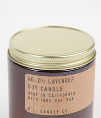 P.F. Candle Co. No. 07 Lavender Soy Candle - 7.2oz thumbnail
