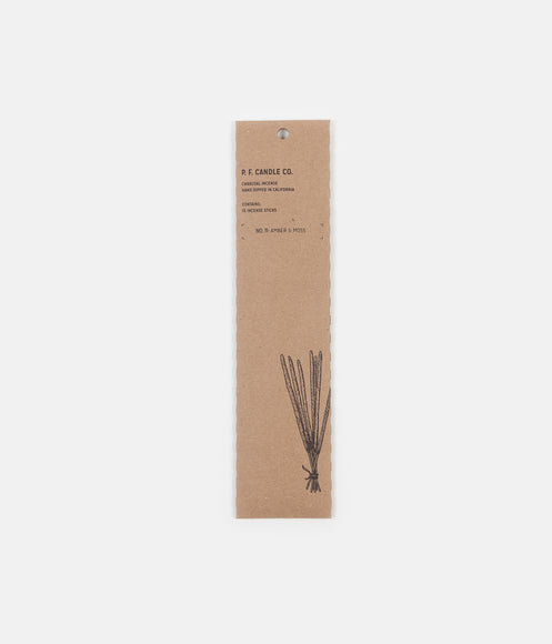 P.F. Candle Co. No. 11  Amber & Moss Incense - 15 Pack