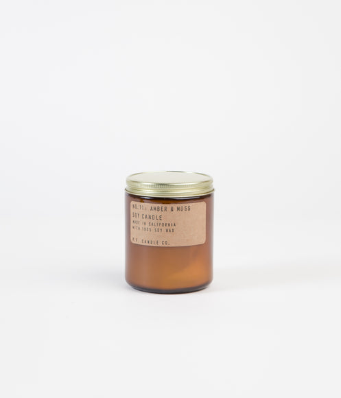 P.F. Candle Co. No. 11 Amber & Moss Soy Candle - 7.2oz