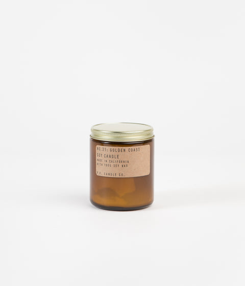 P.F. Candle Co. No. 21 Golden Coast Soy Candle in 7.2oz