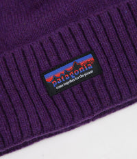 Patagonia Brodeo Beanie - Together For The Planet Label / Purple thumbnail