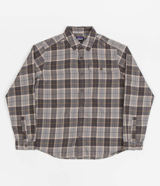 Patagonia fjord flannel forge grey on sale