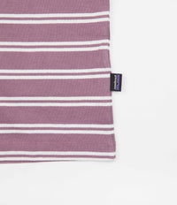 Patagonia Cotton in Conversion Pocket T-Shirt - Mirror Stripe: Evening Mauve thumbnail