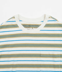 Patagonia Cotton In Conversion Pocket T-Shirt - Skater Stripe: Hemlock Green thumbnail