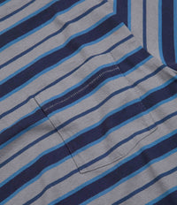 Patagonia Cotton In Conversion Pocket T-Shirt - Skater Stripe: Noble Grey thumbnail