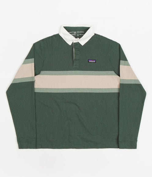 Patagonia Cotton In Conversion Rugby Shirt - Rugby Big: Pinyon Green