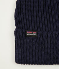 Patagonia Fisherman's Rolled Beanie - Navy Blue thumbnail