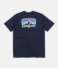 Patagonia Fitz Roy Horizons Responsibili-Tee T-Shirt - New Navy thumbnail