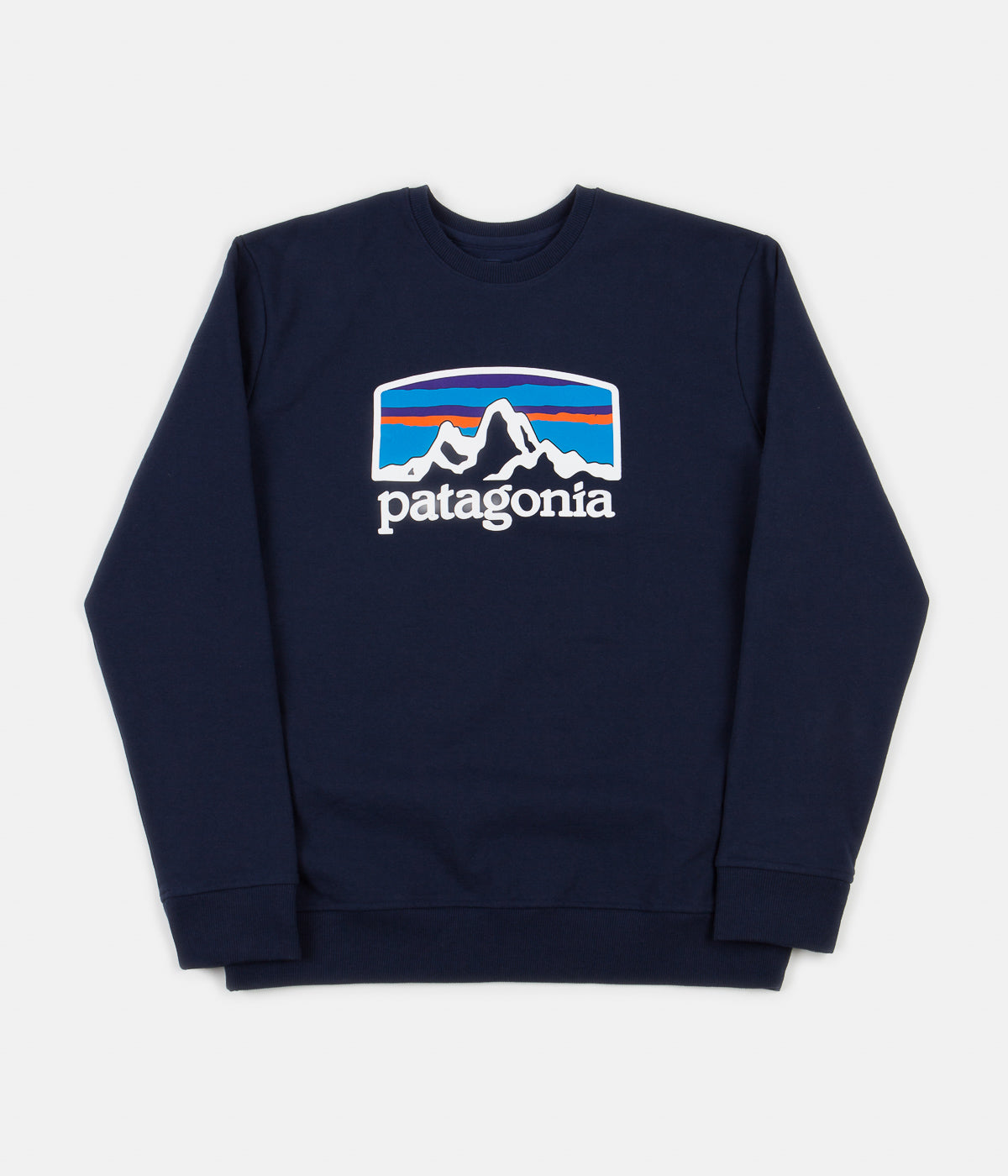 Patagonia sweatshirt navy on sale
