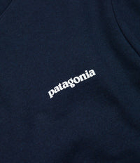Patagonia Fitz Roy Icon Uprisal Crewneck Sweatshirt in New Navy thumbnail