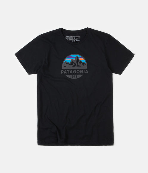 Patagonia Fitz Roy Scope Organic T-Shirt - Black