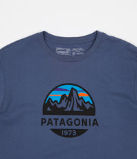 Patagonia Fitz Roy Scope Organic T-Shirt - Dolomite Blue thumbnail