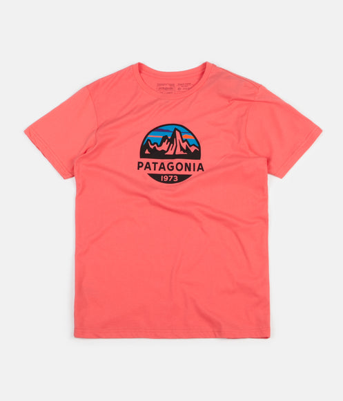 Patagonia Fitz Roy Scope Organic T-Shirt - Spiced Coral