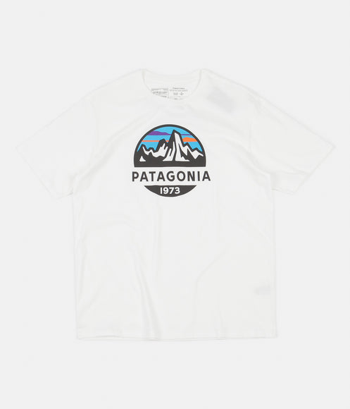 Patagonia Fitz Roy Scope Organic T-Shirt - White