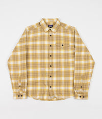 Patagonia Lightweight Fjord Flannel Shirt - Grange: Surfboard Yellow thumbnail