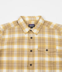 Patagonia Lightweight Fjord Flannel Shirt - Grange: Surfboard Yellow thumbnail