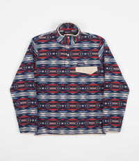 Patagonia Lightweight Synchilla Snap-T Fleece in Coast Highway Multi Big: Sumac Red thumbnail