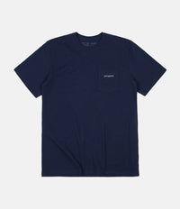 Patagonia Line Logo Ridge Pocket Reponsibili-Tee T-Shirt - Classic Navy thumbnail